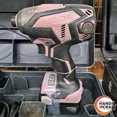 ✨日立　中古　WH14DKL　コードレスインパクトドライバ　14.4V　充電器/バッテリー×2✨うるま市田場✨の画像