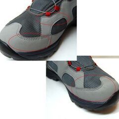 mont-bell 23.0cm ラップランドブーツ リールアジャスト キッズ グレー BOAシステム トレッキングシューズ 靴 モンベル 札幌市 清田区 平岡の画像
