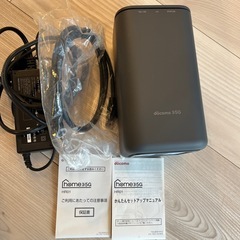 NTTドコモ　home5G HR01 ホームルーターの画像
