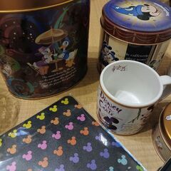 ディズニーぬいぐるみ　空き缶　コップなどの画像