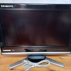 【B367】シャープ　アクオス　液晶カラーテレビ　26インチ　2007年製　動作確認OKの画像
