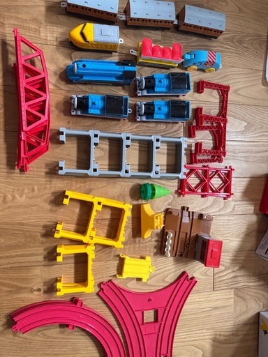 値段交渉　大量のプラレール！！！