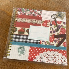 新品未使用　　コラージュスクラップブック　２つセット
の画像