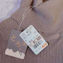 【新品】アベイル　Ragout リブタートルネック　の画像