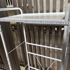 【タダで差し上げます】洗濯機ラック　ランドリーラックの画像