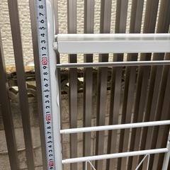 【タダで差し上げます】洗濯機ラック　ランドリーラックの画像