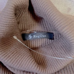 【新品】アベイル　Ragout リブタートルネック　の画像