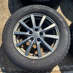 195/65R15 アルミホイール付スタッドレスタイヤ4本セットの画像