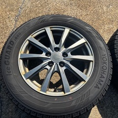 195/65R15 アルミホイール付スタッドレスタイヤ4本セットの画像