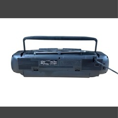 ユピテル ラジカセ YG-W40 ダブルカセット オートリバース ステレオカセットの画像