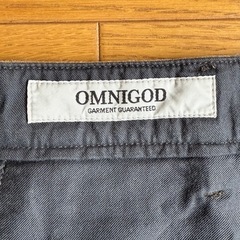 「OMNIGOD」コーデュロイパンツの画像