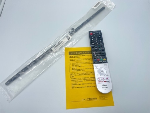 ★◯美品‼️SHARP 4K液晶テレビ 4T-C60BN1 2019年製 ACASチップ内蔵 60インチ