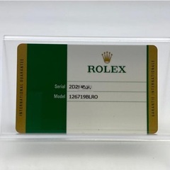 1週間以内お渡し　ロレックス　GMTマスターⅡ 126719BLRO メテオライト　付属品完品　の画像