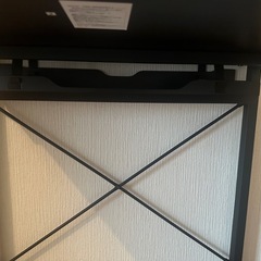サンワサプライ ワークデスク 幅70cm 奥行60cm 高さ70cm ケーブルトレー付きの画像