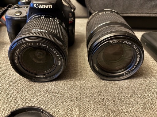 【美品】デジタル一眼レフcanon  kissx7  カメラズームセット