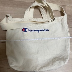 Champion ショルダーバッグ アイボリーの画像