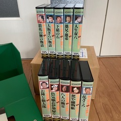 藤山寛美　特選「十快笑」　VHSテープの画像