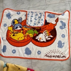 キャラクター　ひざ掛け２点の画像