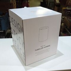 新品 ideaco ゴミ箱 11.4L TUBELOR HOMME 丸型 リッチホワイト ダストボックス ホワイト チューブラー オム イデアコ ごみ箱 くずかご 札幌市 東区 新道東店の画像
