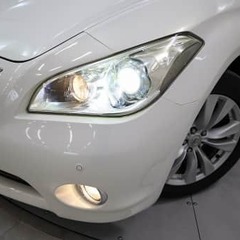 【自社ローン対応】日産 フーガ 　３７０ＧＴ　スマートキー　HIDヘッドライト　アルミホイールの画像