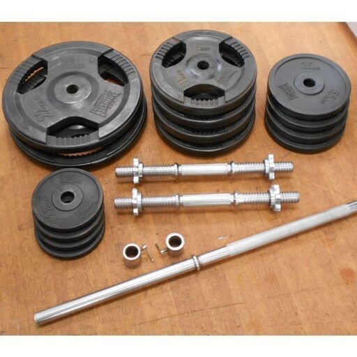 ♪BODY MAKER/ボディメーカー ウェイト55kg バーベル ダンベル♪