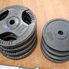 ♪BODY MAKER/ボディメーカー ウェイト55kg バーベル ダンベル♪の画像