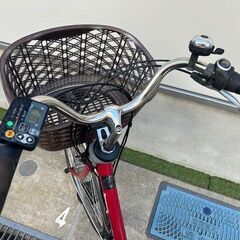 🌈大容量8.9Ah！Panasonic　ビビ　26インチ　電動自転車　電動アシスト自転車　10244の画像