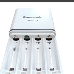 パナソニック Panasonic BQ-CC55 eneloop エネループ急速充電器 単3・単4形兼用 USB出力ポート付 の画像
