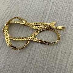 750刻印　ネックレス　遺品整理の画像