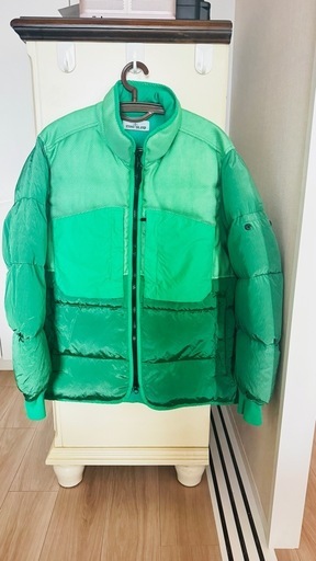 STONE  グリーン ダウンジャケット