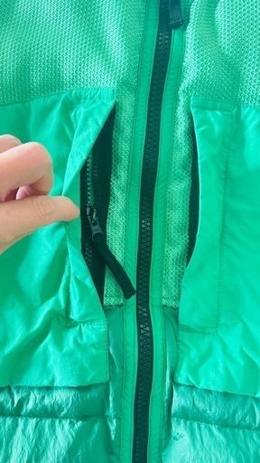 STONE ISLAND グリーン ダウンジャケット