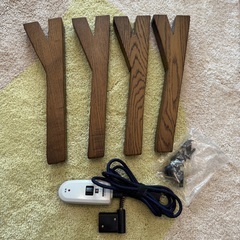 【美品】組み立て式こたつ（動作確認済み）の画像