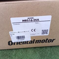 オリエンタルモーター MRS16-DUL ACパイプファン【野田愛宕店】【店頭取引限定】【未使用】管理番号：IT8YMBX2P7TZの画像
