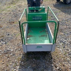 クローラXV300運搬車手動ダンプ付きの画像