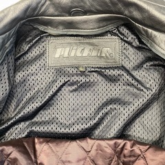 PLICANA レザージャケット　ライダースジャケット　バイクジャケット　牛革製 サイズ　M〜L  極上の画像