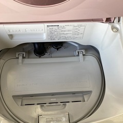 洗濯機　シャープ　5.5キロ　2017年製の画像