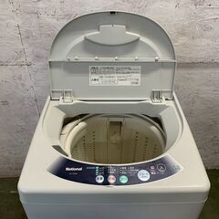 【National】 ナショナル 縦型洗濯機 NA-F42M2 4.2kg 2003年製 ホワイト 全自動電気洗濯機 動作確認済み 生活家電 A0725YGの画像