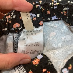 S(90-100サイズ相当)パンツ(GLOBAL WORK・花柄)の画像