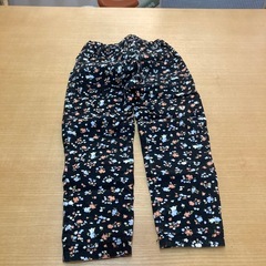 S(90-100サイズ相当)パンツ(GLOBAL WORK・花柄)の画像