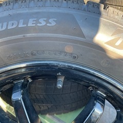 185/65R15アルミホイールスタッドレスタイヤプリウスの画像