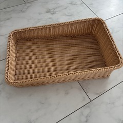 籐のカゴの画像