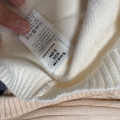 SHEIN ニットロンパース 3-6M 60cmの画像