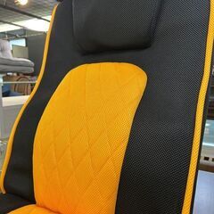 【リサイクルストアスターズ城西店】 【中古品】ハイバック座椅子　オレンジの画像