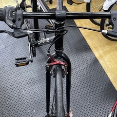 リユース品　クロスバイク　700×28c  450mm 　ブラックの画像