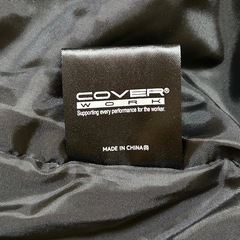 COVER WORK テフロン撥水　ウインタージャケット　チャコール　Lサイズの画像