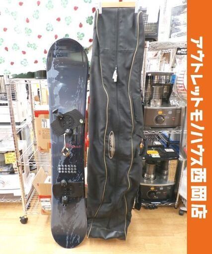 151㎝ オニール スノーボード バインディング付き ステップインタイプ 収納ケースセット O'NEILL キャンバー 西岡店