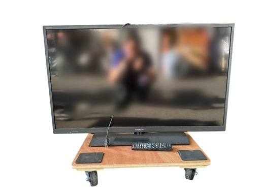 取引成立　SHARP AQUOS 40インチ液晶テレビ LC-40H11（2014年製）リモコン付き