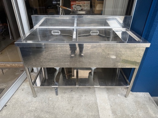 二層シンク　厨房機器