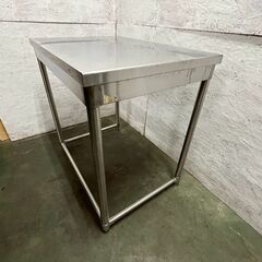 【tanico】 タニコー ステンレス製 作業台 W850×D600×H840 厨房 厨房機器 店舗 店舗用品 ステンレス作業台 コンロ台 A0726YGの画像