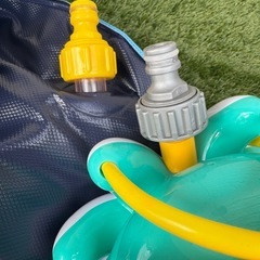 夏の噴水セット　マットとタコ　　　の画像